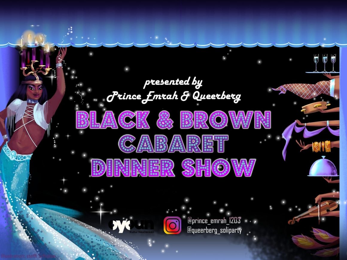 Espectáculo con cena en cabaret Black & Brown