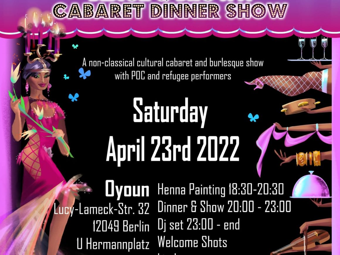 Black & Brown Cabaret dinner show 2022 spring