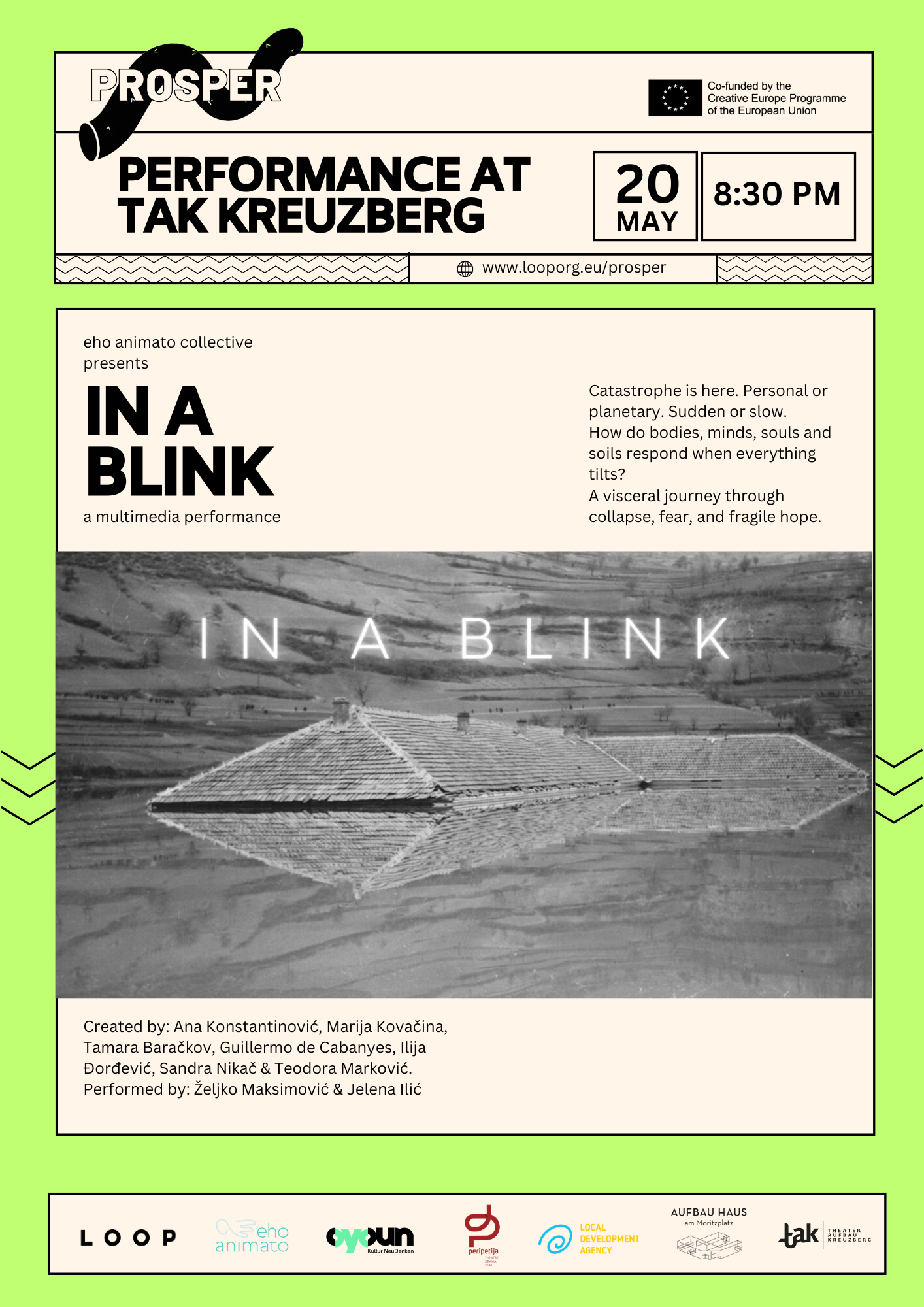PROSPER In A Blink Poster